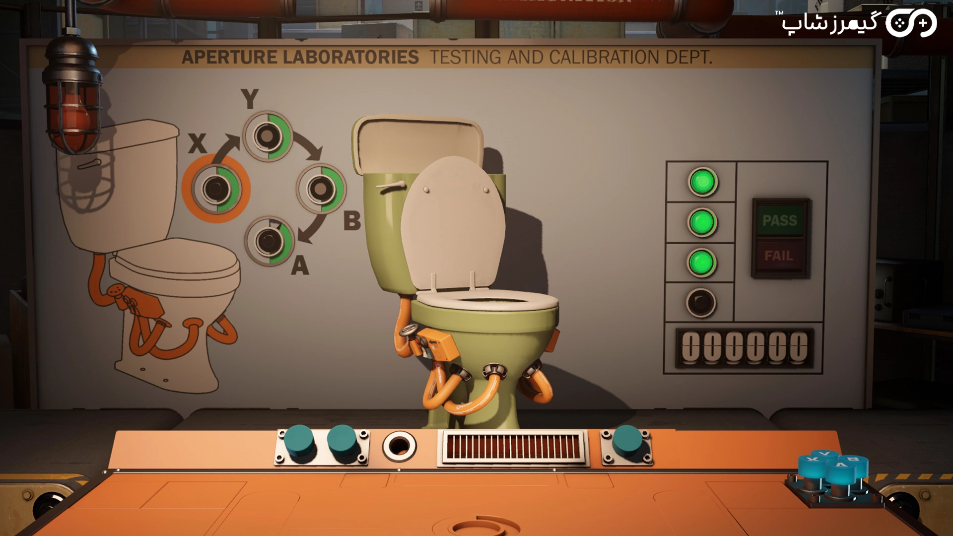 Aperture Desk Job