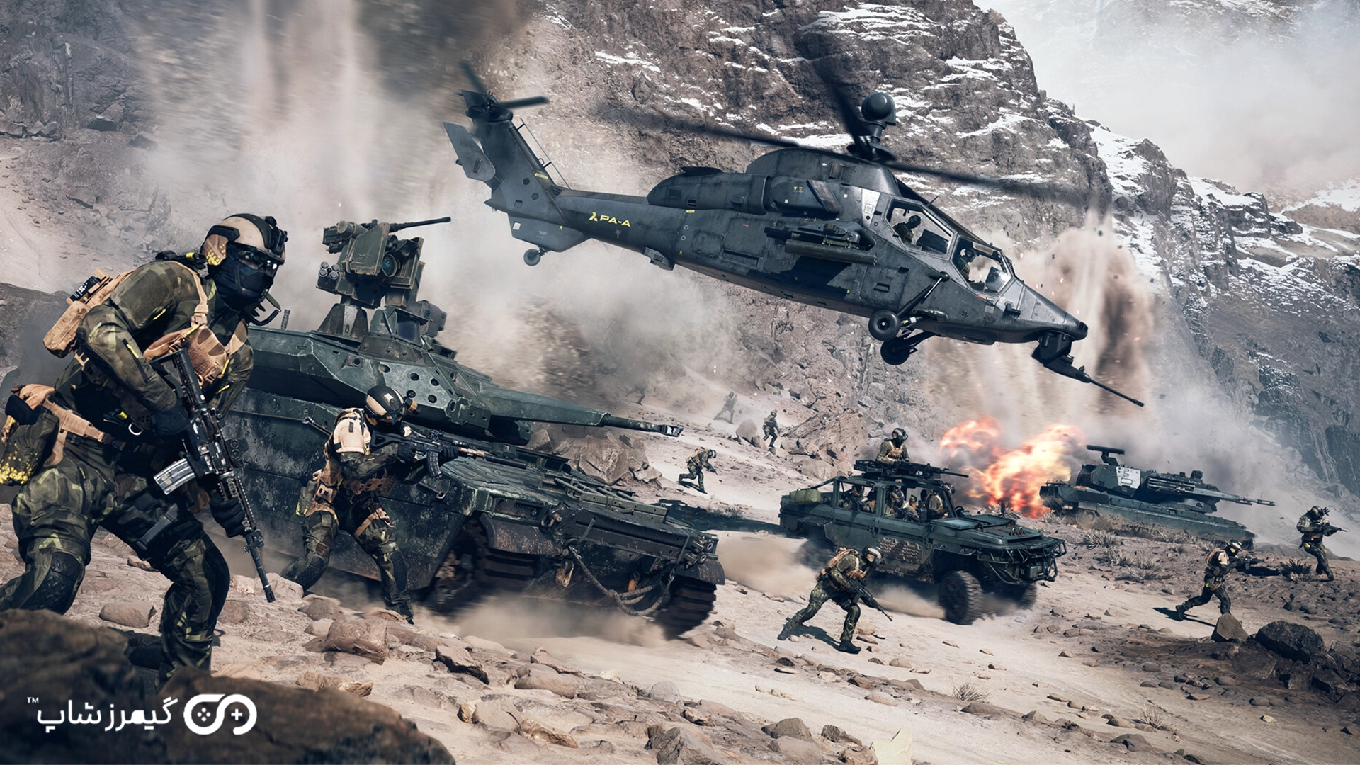 تصویری از بازی battlefield 6