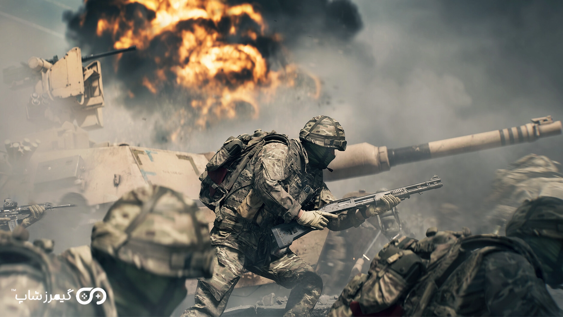 تصویری از بازی battlefield 6